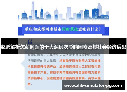 赵鹏解析欠薪问题的十大深层次影响因素及其社会经济后果